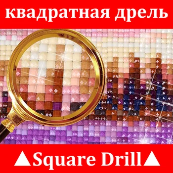 DIY 5D kvadratnih diamond slikarstvo Gozd Elf Angel & Animlas navzkrižno šiv obrti diamond vezenje stensko slikarstvo doma dekor mozaik 3