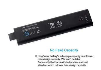 KingSener Novo SM201-6 Akumulatorska Baterija Za GE DASH 3000 4000 5000 B20 B30 B40 B20I B30I B40I SM 201-6 11.1 V 3.52 Ah 39WH 1