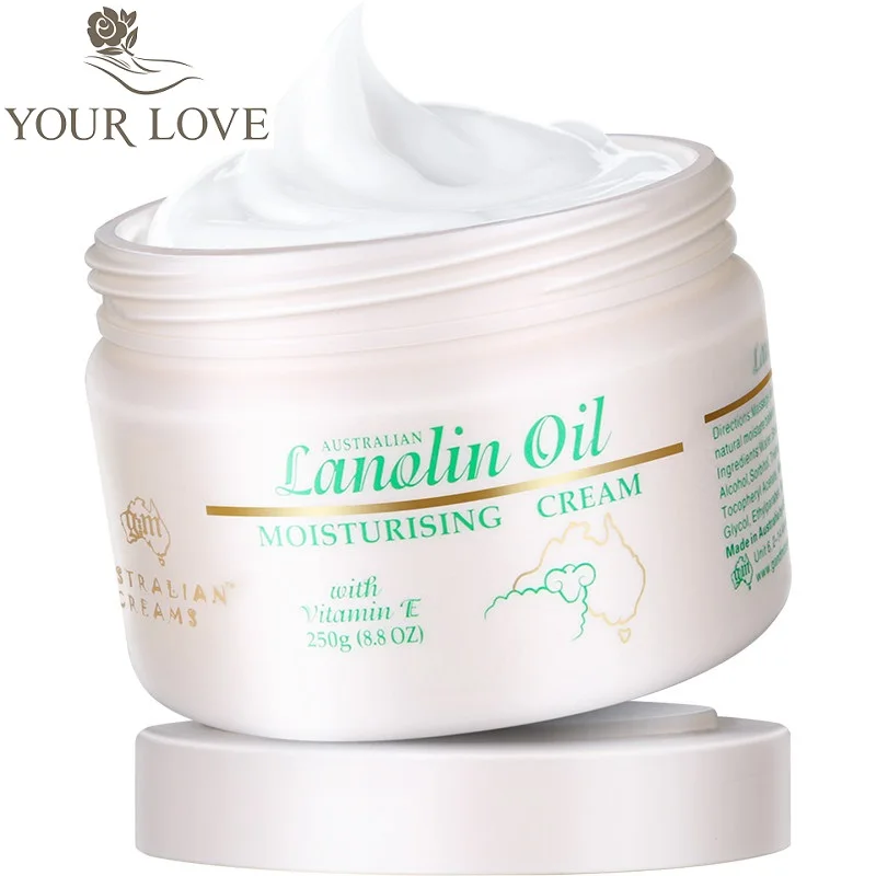 GM Lanolin VitaminE Vlažilno Dnevno Kremo, da pomirja in mehča kožo, kože, naravne zaščitne mantel, da se prepreči izgubo vlage 0