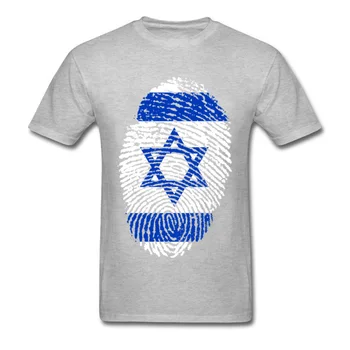 Majica S Kratkimi Rokavi Moški Azija Izrael Zastavo Prstnih Nov Vnos Natisniti Tee-Shirt Homme Čeden Moški Modni Organizirati Delavec T-Shirt 3