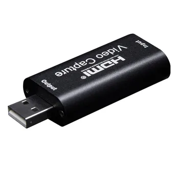 Grwibeou HDMI, Zajem Video Card Video Capture Card Pretakanje VHS Odbor Zajemanje USB 2.0, Sim Grabežljivac Diktafon Polje za PS4 Igre 20188