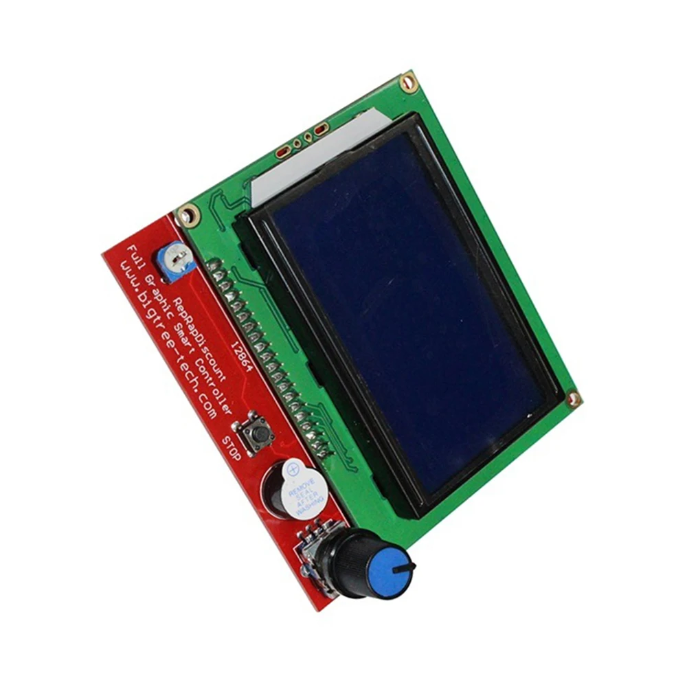 Celoten Grafični Krmilnik Smart LCD-Zaslon za RAMPE 1.4 RepRap 3D Tiskalnik Elektronike (12864 zaslon z SD card reader) 1