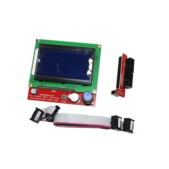 Celoten Grafični Krmilnik Smart LCD-Zaslon za RAMPE 1.4 RepRap 3D Tiskalnik Elektronike (12864 zaslon z SD card reader) 2