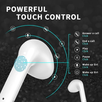 Brezžične slušalke SHIQIANG Šport, Glasba, HI-fi Bluetooth Slušalke IPX65 Nepremočljiva, Za Vse Iphone Xiaomi Slušalke Polnjenje Primeru 4