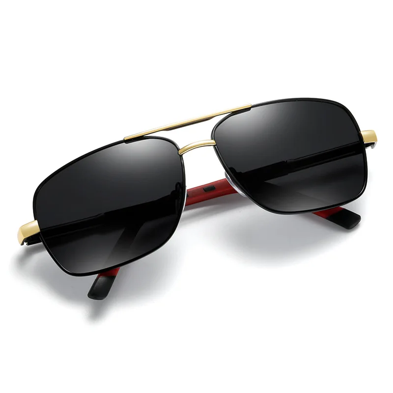 2020 Classic Vintage Moda Polarizirana sončna Očala Moških Znana Luksuzna Znamka, Design Ogledalo Kvadratnih sončna Očala Za Moške UV400 1