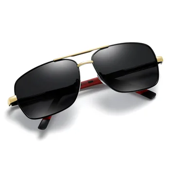 2020 Classic Vintage Moda Polarizirana sončna Očala Moških Znana Luksuzna Znamka, Design Ogledalo Kvadratnih sončna Očala Za Moške UV400 1