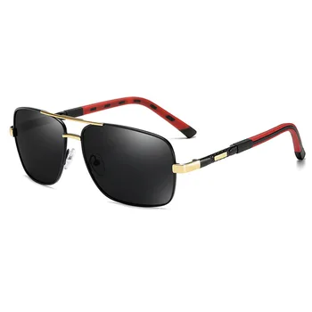 2020 Classic Vintage Moda Polarizirana sončna Očala Moških Znana Luksuzna Znamka, Design Ogledalo Kvadratnih sončna Očala Za Moške UV400 5