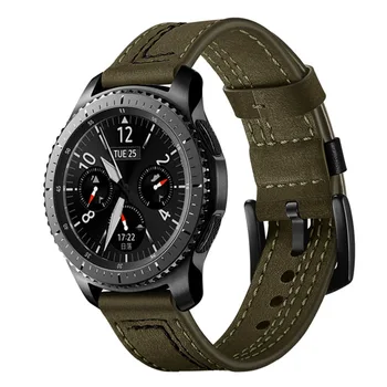22 mm watch band Za Samsung Galaxy watch 46mm Prestavi S3 obmejni pas correa amazfit gtr 47mm 47 huawei watch gt Usnje jermenček 4