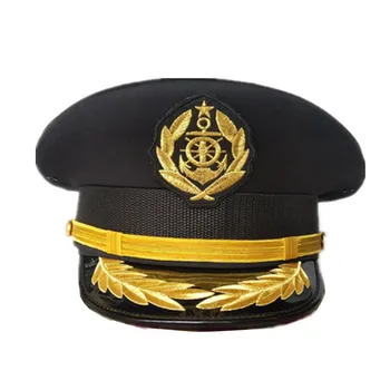 Mornariški Častnik Vojske Skp Bela Mornar Kapetan Podaljša Robna Vizir Klobuk za Flim Dejanje Cosplay Stranka 4
