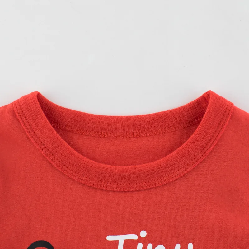Otroška T-Shirt Otrok za Fante, Dekleta Bombaž, Kratke Rokave Poletnih Oblačil, Risanka dinozaver Tiskanja Vrhovi Obleka Kratka 1