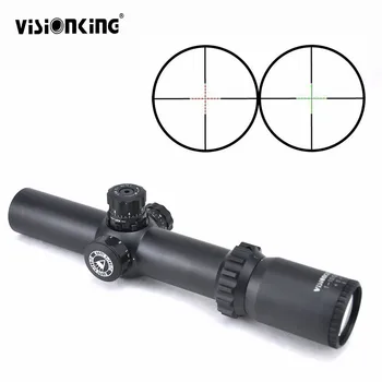 Visionking 1-10x28 Cilj Riflescopes SFP Rdeča Zelena Pika Osvetljeni Nočni Ostrostrelec Optične Pogled Dolge razdalje, Lov Področje .308 .30-06 20824