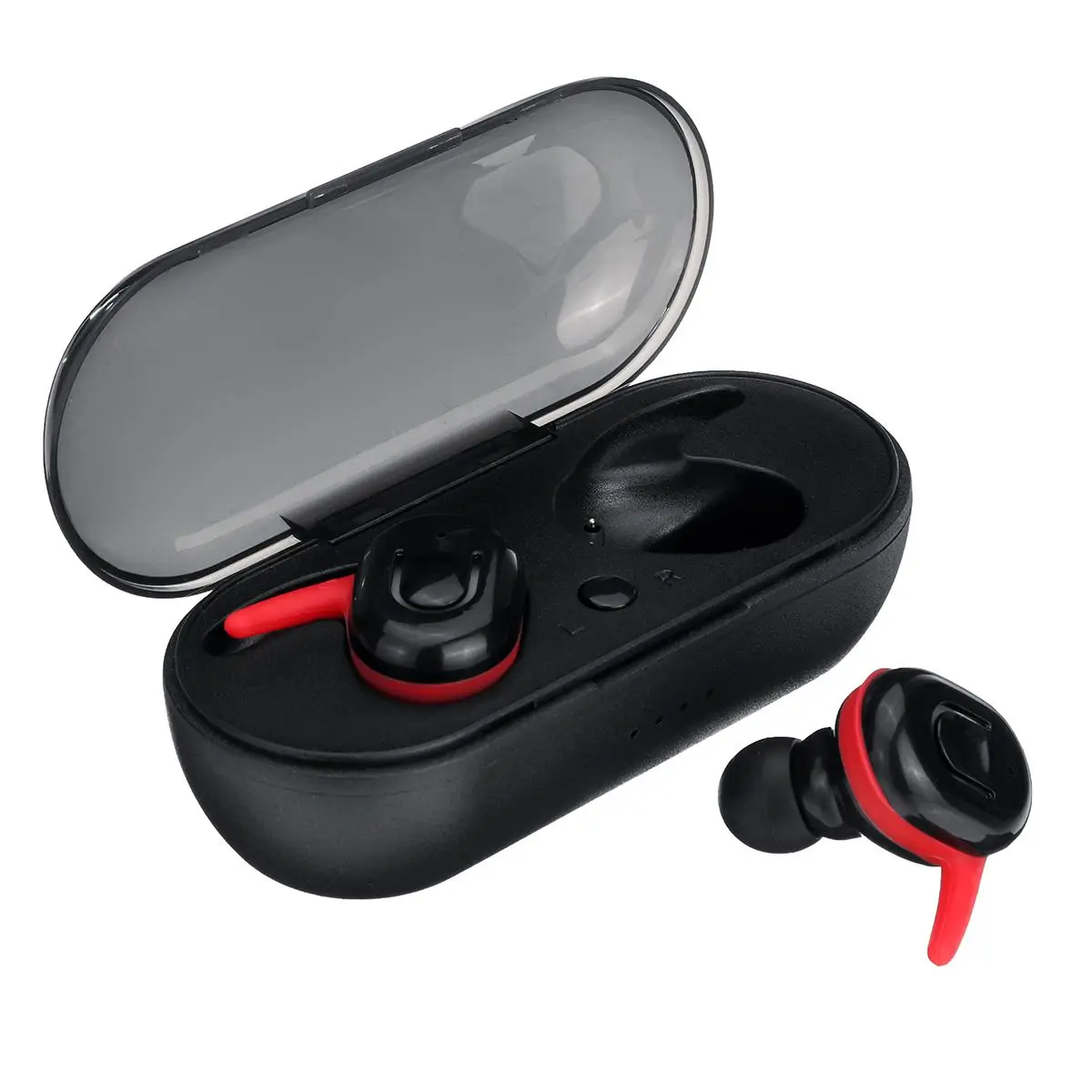 TWS bluetooth 5.0 Slušalke 600mAh Polnjenje Box Brezžične Slušalke Stereo Šport Nepremočljiva Čepkov Slušalke S Polnjenjem Polje 5