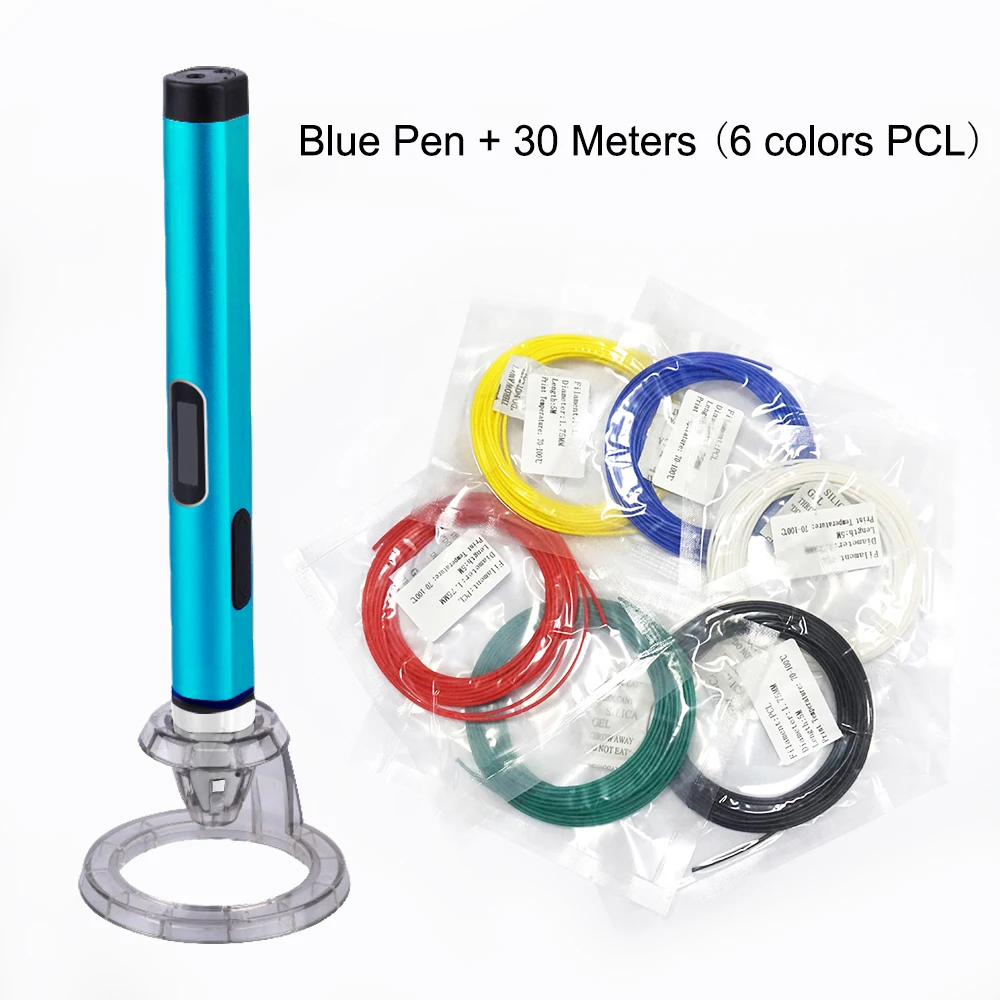 (RU Zalogi, Hitro Ladjo) DEWANG 3D Pero 3D Tiskalnik Nizki Temperaturi 30 M PCL Žarilno 3D Tiskalnik Pero Čačka Pero za Šolo Pripomoček 5