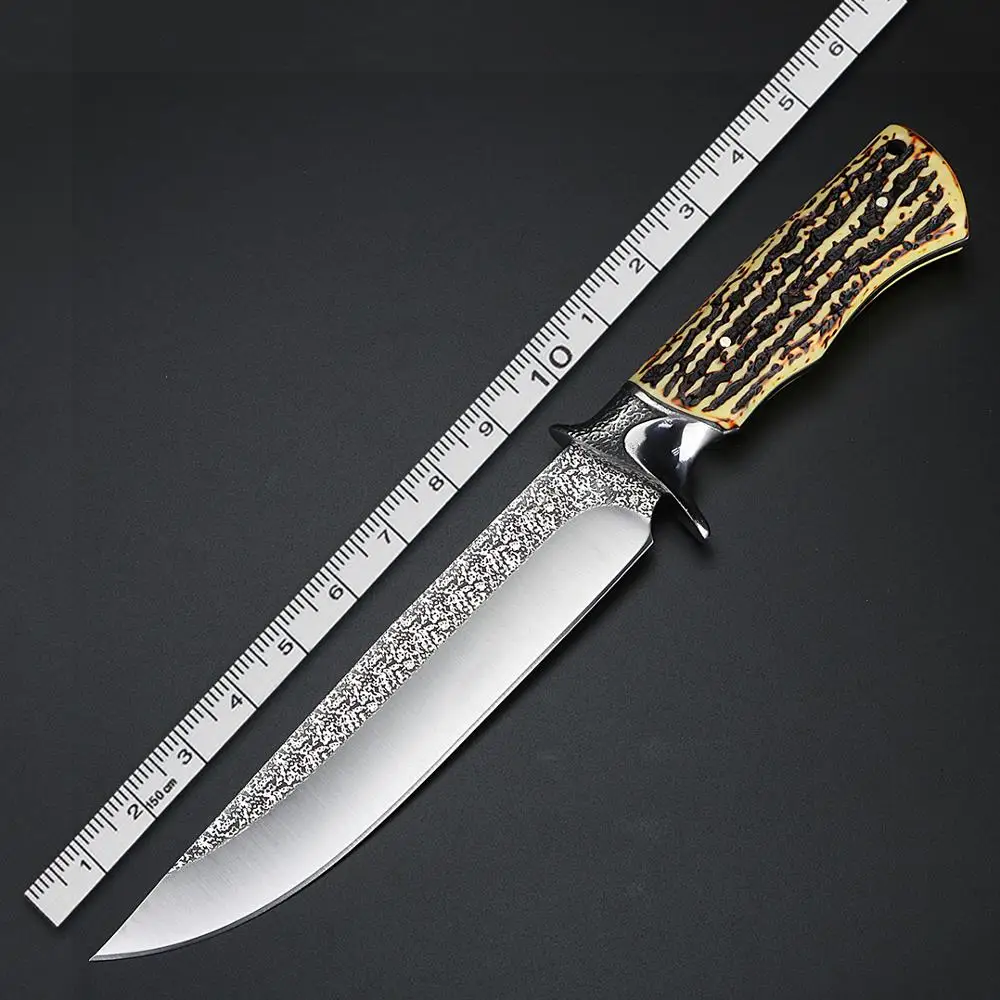 Hladno jeklo fiksno rezilo, nož za kampiranje lovski nož naravnost nož self-defense kratek nož nož na prostem 4