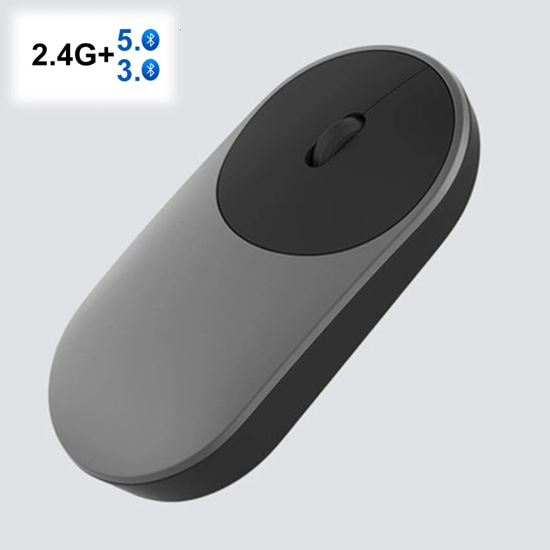Brezžična Računalniška Miška Optični Tiho Polnjenje USB 3D Mause BT 3.0 3 Način Neslišno PC Urad Miške Za Xiaomi Mac 3