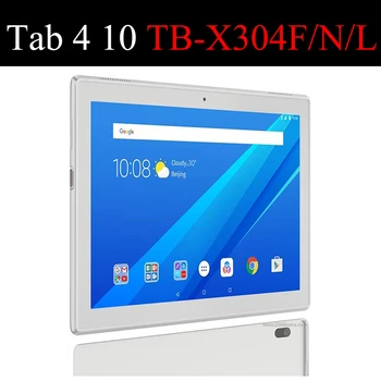 QIJUN tablet flip primeru za Lenovo Zavihek 4 10 10,1-palčni usnje fundas zaščitni Silikonski soft Shell Stojalo pokrov za TB-X304F/N/L 0