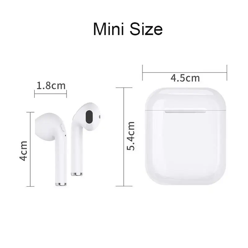 I9s tws Bluetooth Slušalke Mini Slušalke Brezžične Čepkov Slušalke s Polnjenjem Polje Mikrofonom Za Pametni Telefon 3