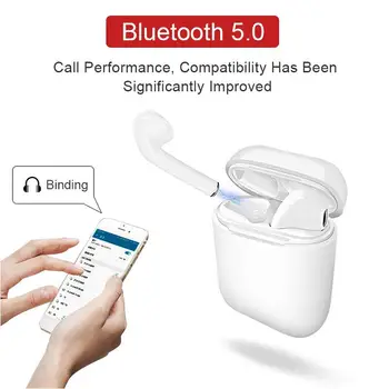 I9s tws Bluetooth Slušalke Mini Slušalke Brezžične Čepkov Slušalke s Polnjenjem Polje Mikrofonom Za Pametni Telefon 21693