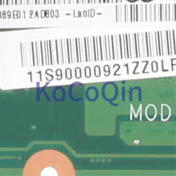 KoCoQin Prenosni računalnik z matično ploščo Za LENOVO Ideapad Z580 Jedro HM75 Mainboard DA0LZ3MB6G0 11S90000921ZZ 90000921 1