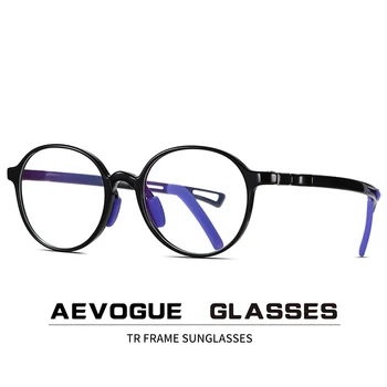 AEVOGUE Nov Otrok, Anti-Modra Optični Okvir TR90 Lahka Očala, Očala na Recept Očala AE0915 3