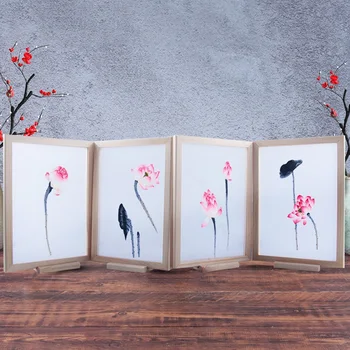 DIY Kitajski Vezenje Komplet z Lesenim Okvirjem Needlework Navzkrižno Šiv Vezenje Cvetlični Vzorec, Ročno Swing Obrti Doma Dekor 4