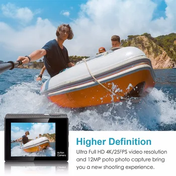Neewer G1 Ultra HD 4K Akcijska Kamera 12MP, 98 ft Podvodni Vodoodporni Fotoaparat 2