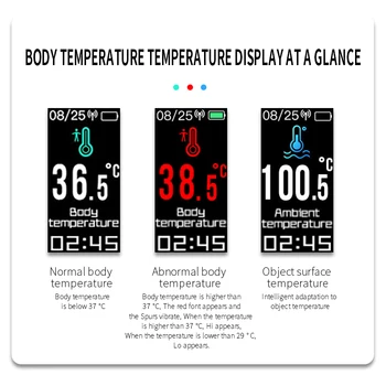 Wearpai Pametno Gledati T6 Telesne Temperature Fitnes Watch Srčnega utripa Klic Opomnik Smartwatch Dropshipping Podporo 0