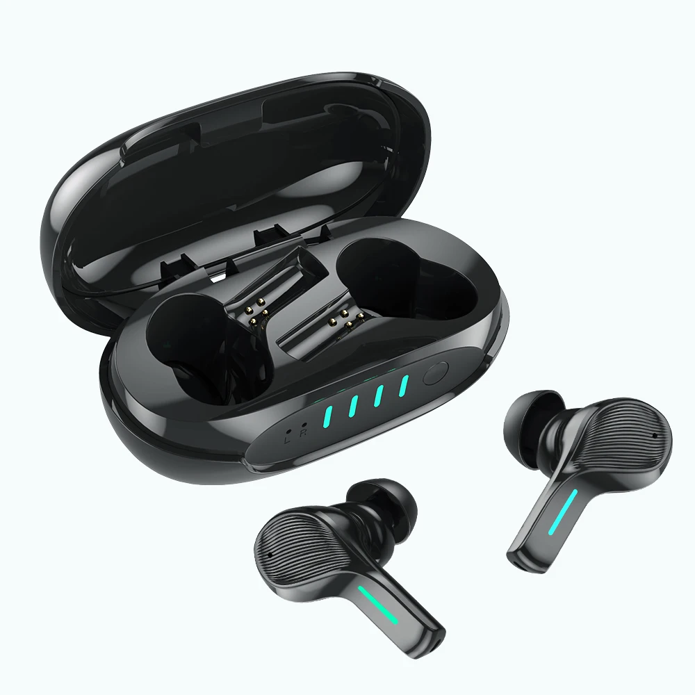 Brezžični Čepkov Bluetooth 5.0 QCC3020 Čip ENC Zmanjšanje Hrupa Slušalke Dvojni Mikrofon HD Klic HIFI Stereo Športne Slušalke 1