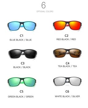 VIAHDA NOVO Polarizirana sončna Očala Moških Ogledalo Šport sončna Očala Ženske Luxury Letnik Voznik Odtenki Oculos 3