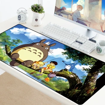 Totoro Mouse Pad Anime Anti-Slip Računalnik Pad Miško Notbook Mousepad Igralec na Tipkovnici Prenosnega računalnika Miši Pad Mat 3