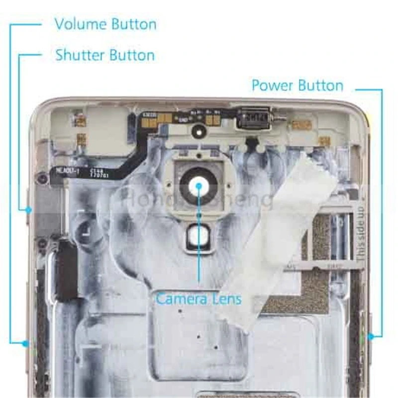 OEM Hrbtni Pokrovček Zamenjava Baterije hrbtni pokrovček za OnePlus 3T OnePlus 3 A3000 A3010 1+3 1+3T 2