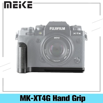 Meike MK-XT4G Aluminij Zlitine Ročaja Hitro Sprostitev Ploščo L Nosilec za Fujifilm X-T4 1/4 Vijak Stojala in Lahko Nastavek Za Stojalo 22485