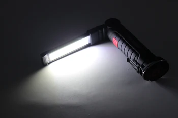 USB Polnilne Z Vgrajeno Baterijo Nastavite večnamenska Zložljiva delovna svetilka COB LED Kampiranje Svetilko Svetilka+USB Polnilec 5