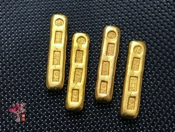 Lepe starinsko zlatih palic (Fu Shouxi) okraski 22592
