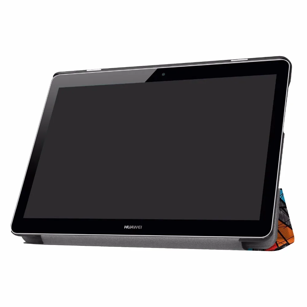 Kemile Primeru Za Huawei MediaPad T3 10 Primeru tablet Stojalo Slim Primerih Za T3 9.6 palčni Čast Igrati Pad 2 Pokrov AGS-L09 AGS-L03 W09 5