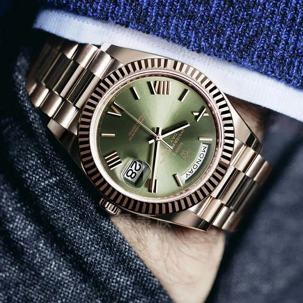 Lgxige top blagovne znamke gledati luksuznih modnih zlato dan gledajo moški nepremočljiva watch poslovnih moških ženevi watch reloj hombre 2019 4