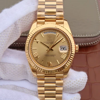 Lgxige top blagovne znamke gledati luksuznih modnih zlato dan gledajo moški nepremočljiva watch poslovnih moških ženevi watch reloj hombre 2019 23162