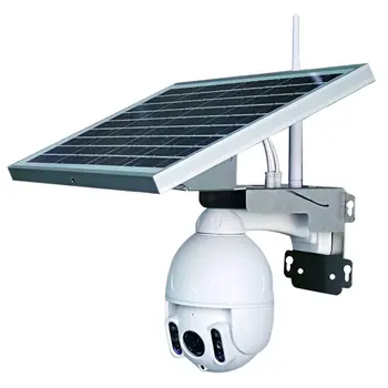 1080P nepremočljiva wifi sončne energije na prostem PTZ auto tracking varnosti speed dome IP kamere 3