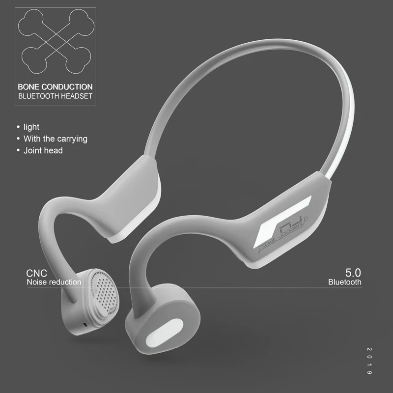 BGreen J31 Kostne Prevodnosti Slušalke Bluetooth Šport Slušalke Nepremočljiva Kolesarjenje Slušalke Z Svetilnosti Barve Za Tek Pohodništvo 3