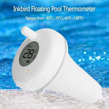 Inkbird IBS-P01R Notranja Zunanja Plavajoči Termometer Brezžični Območju za 300ft Uporablja za Hot Spring Bazen Baby Tuš Spa 5