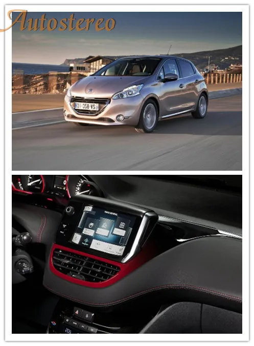 AOTSR Android 10.0 16GB Avto Multimedijski Predvajalnik Za Peugeot 2008 208 2011-2019 1 din Stereo radio, GPS Tracker vodja enote Stereo 1