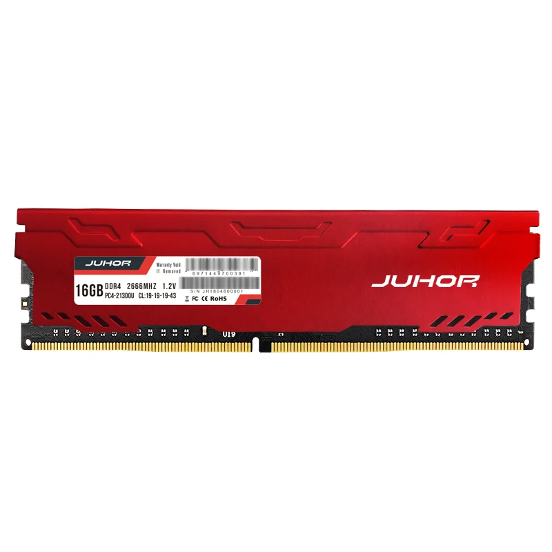 JUHOR Ram DDR3 1600MHZ 4GB 8GB 16GB DDR4 2666MHZ Namizje Pomnilnika Dimm Memoria 3