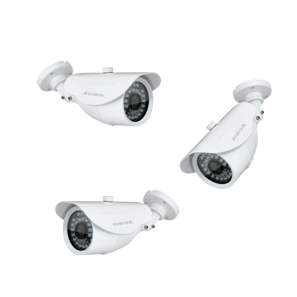 Vroče 2.0 MP CCTV Varnosti 1080P AHD Fotoaparat Bela Kamera bullet Vodotesen IP66 Prostem Video Nadzor, Night Vision 2