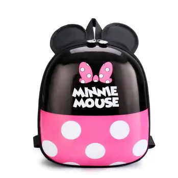 Disney nova otroška šolska torba vrtcu fant otroka, jajčne lupine, nahrbtnik risanka Mickey mouse luštna deklica nahrbtnik 5