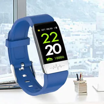 T1s Pametno Gledati Telesne Temperature, Srčnega utripa Fitnes Watch EKG Glasbe za Nadzor Šport Smartwatch Moški Ženske 2020 Nova 0