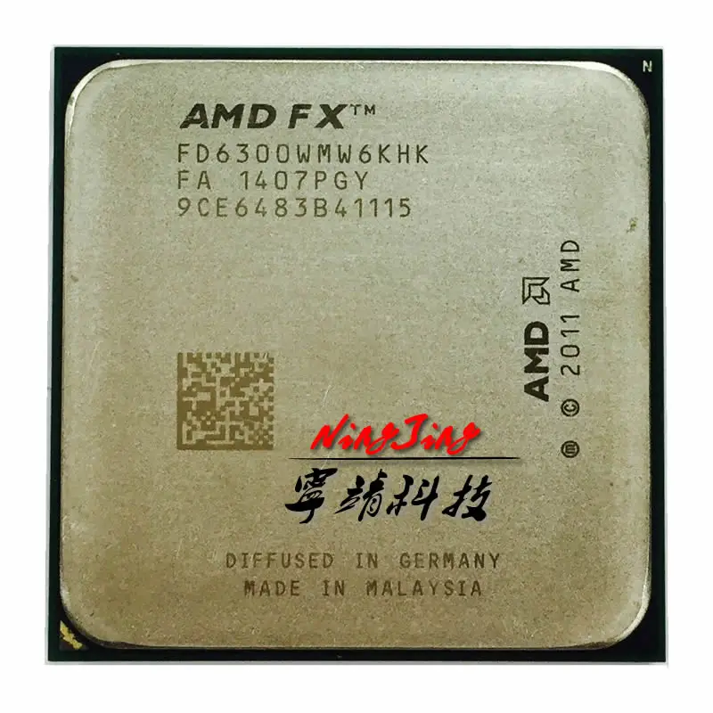 AMD FX-Series FX6300 FX 6300 3.5 GHz Šest-Core CPU Procesor FD6300WMW6KHK Socket AM3+ 0