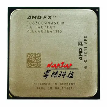 AMD FX-Series FX6300 FX 6300 3.5 GHz Šest-Core CPU Procesor FD6300WMW6KHK Socket AM3+ 2504