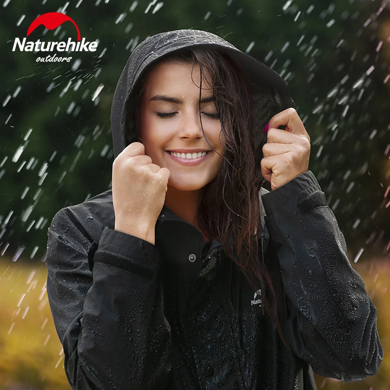Naturehike Windproof Dežni Ultralahkih Rainwear Dihanje Poncho Dolgo Slog Za Zunanjo Kampiranje, Pohodništvo, ki Potujejo NH20FS006 1