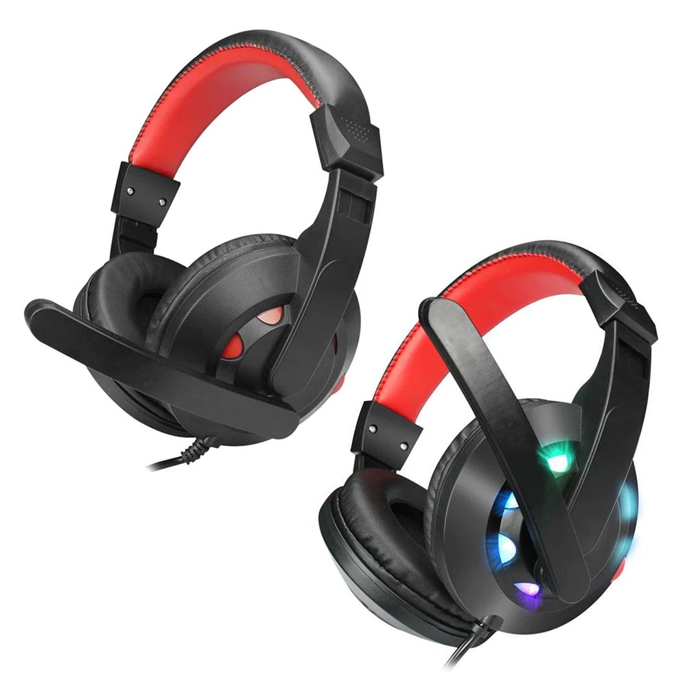 K3 3,5 mm, USB, 7.1 Žično Gaming Slušalke RGB Razsvetljavo, Audio Nad-Uho za Nov Xbox En/Laptop/Tablični Računalnik Gamer 4