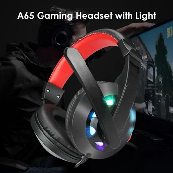 K3 3,5 mm, USB, 7.1 Žično Gaming Slušalke RGB Razsvetljavo, Audio Nad-Uho za Nov Xbox En/Laptop/Tablični Računalnik Gamer 2